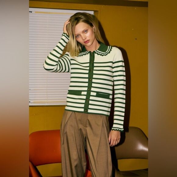 007. Presley Cardigan- Cappucino - Picture 2 of 5